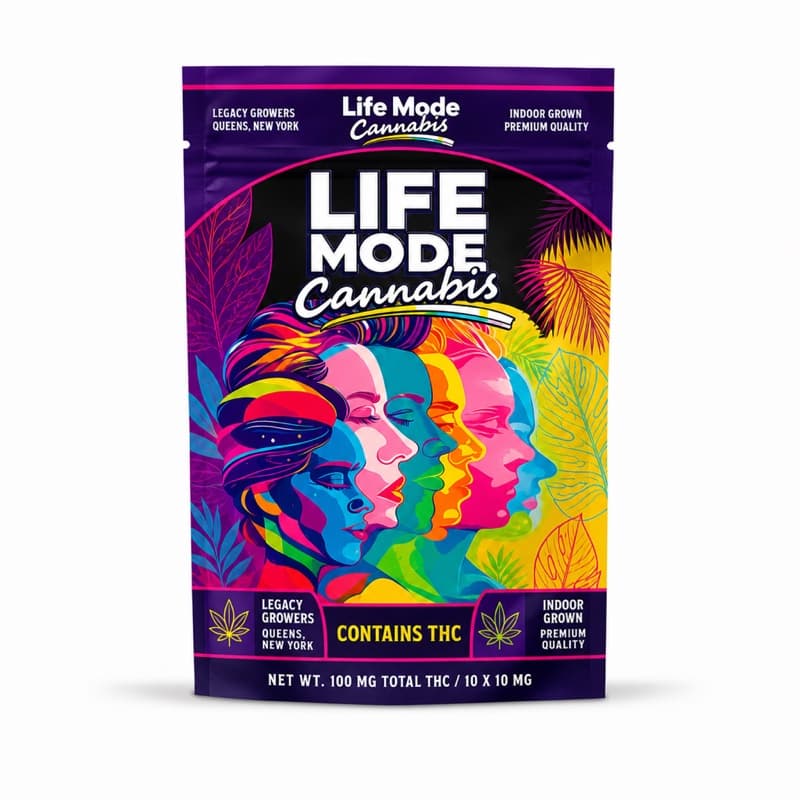 Life Mode edibles bag