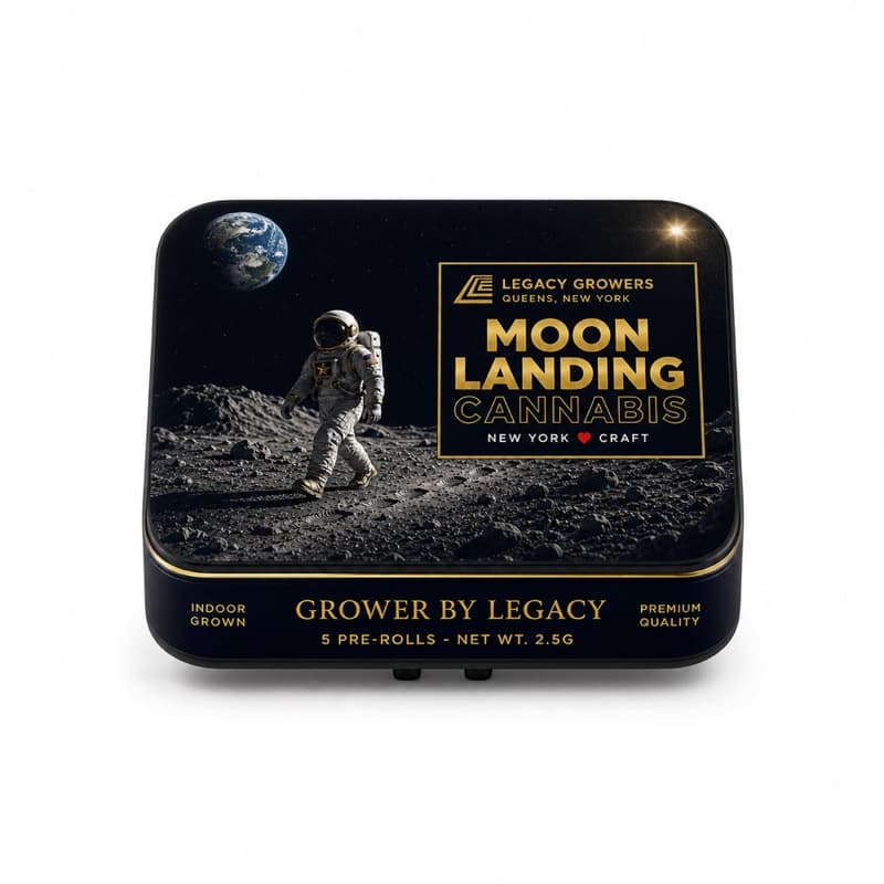 Moon Landing pre-roll tin